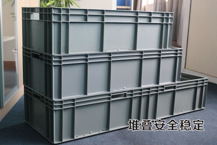 Caja de plástico de gran tamaño, caja de rotación rectangular, caja de cría de peces, caja de tortugas, marco logístico, caja de cría de tortugas, marco de goma