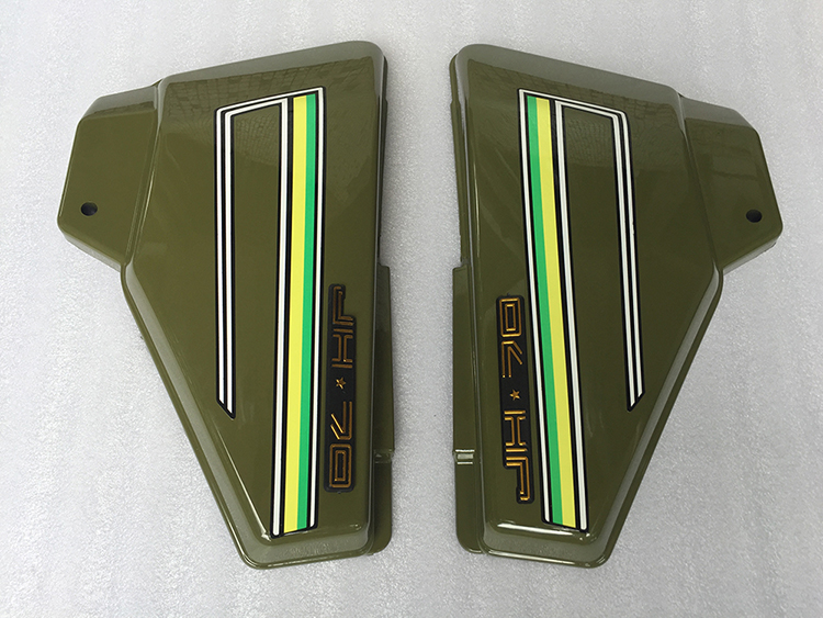 Motorcycle parts: Jialing 70 large fuel tank, JH70 fuel tank, JH70 battery cover, side cover, side cover, thickened fuel tank