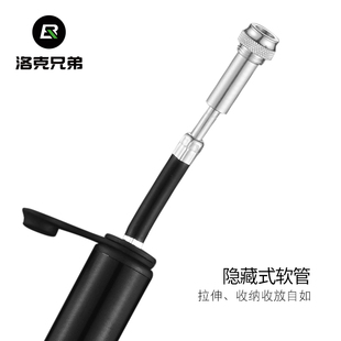 Ll Locke Brothers Bicycle Pump Portable Mini High-Pressure 160Psi American French Mouth Mountain Road Bike Accessories