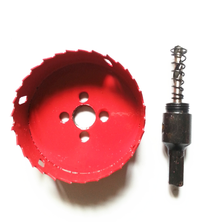 16-250 Carpintería bimetálico perforador multifuncional placa de yeso de hierro plástico PVC artefacto broca redonda