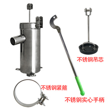 WUQA标准款不锈钢摇水泵家用手动摇水机压水井井头手压泵摇井泵摇