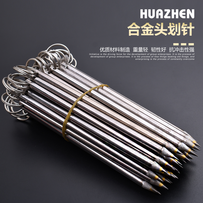 타일 절단 칼 타일 면도 바늘 드로잉 라인 마크 펜 텅스텐 강철 수동 포인터 도구 합금 다기능