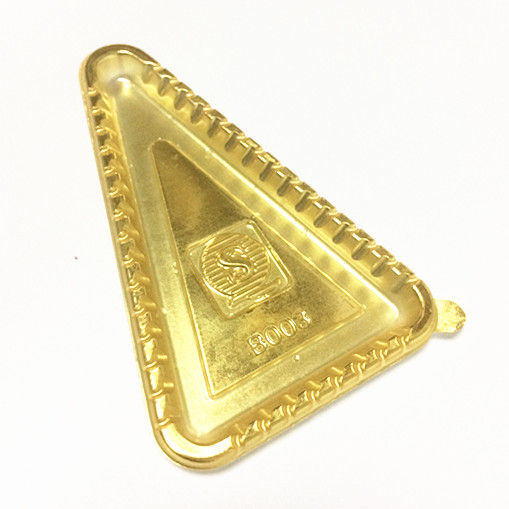 Diámetro interno triangular de mango de cinta dorada 10 * 6 - 100