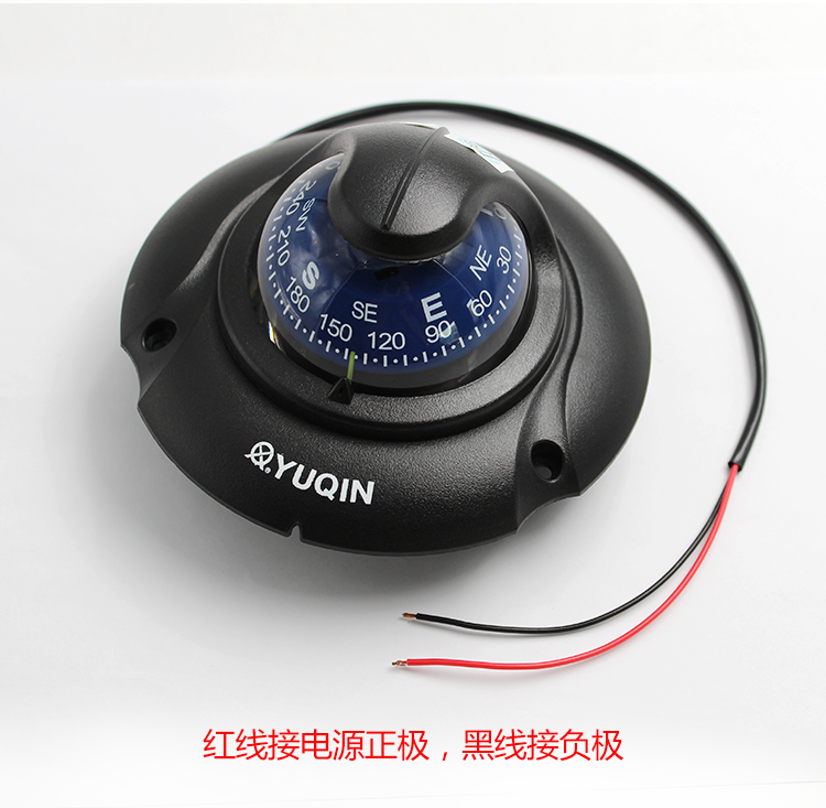 ll嵌入式磁罗经船用YQ-50艇用磁罗经游艇用磁罗经救生艇罗经配件-阿里巴巴