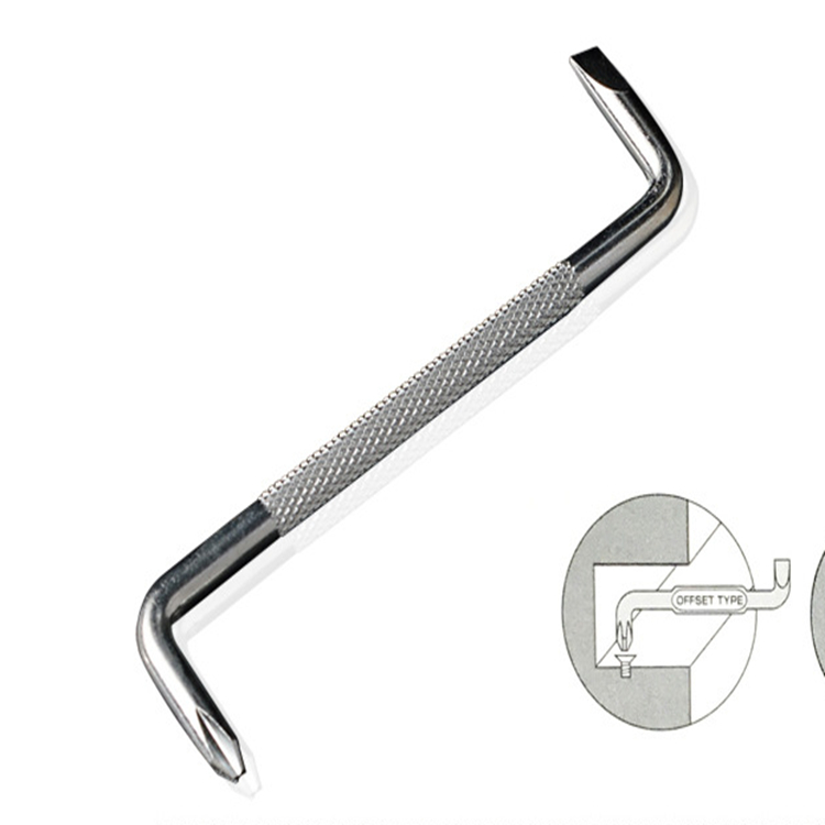 Herramientas de instalación de barrera para reparación de interiores de automóviles destornillador mini ultra corto tipo Z destornillador de cabeza de rábano cruz