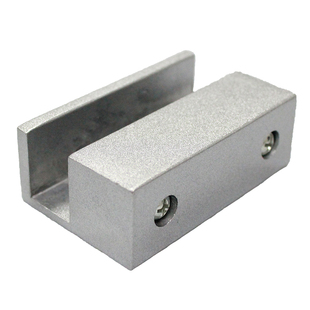 Ll Access Control Machine Door Clip Aluminum Alloy Glass Door Clip Single Door Frameless Door Glass Clip Office Home Glass Door