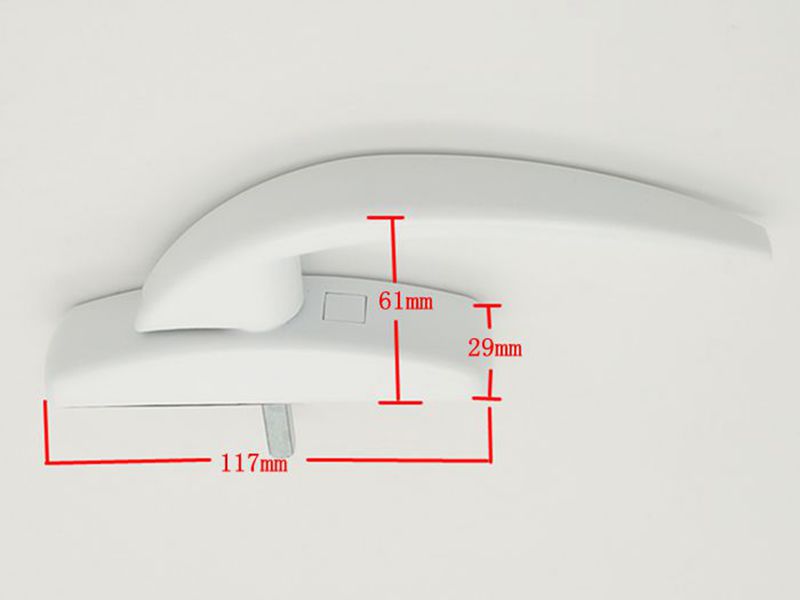 豪华窗户把手塑钢窗传动执手联动杆金属拉手门窗转动把手五金配件