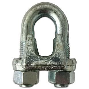 National Standard Heavy-Duty Galvanized Steel Wire Rope Clamp, Cast Iron Clamp, Lock Buckle, U-Shaped Rope Buckle, U-Shaped Buckle Clamp, Cat Claw
