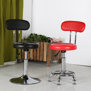 J8 Bar Table Chair Wrought Iron Chair Lift Stool Free Shipping Pulley Barber Chair Direct Sales Beauty Front Desk Rotating G3