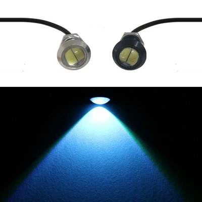 Eye Light Super Bright Daytime | Gündüz işıqları - 12v18mm-ice-blue-1-black-shell