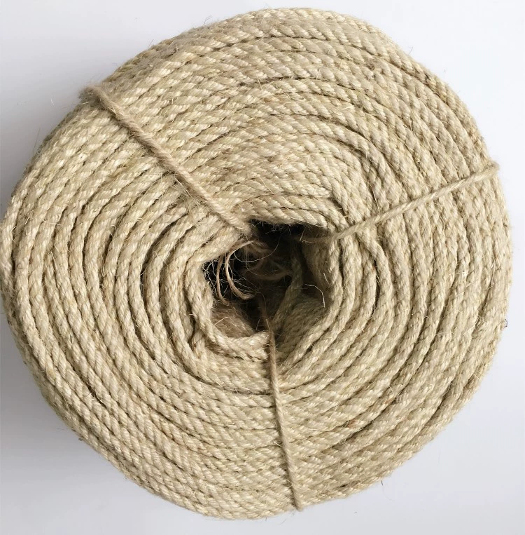 Натуральная сизалевая веревка 6 мм, сделай сам, кошачья доска для когтей ручной работы, рамка для восхождения кошки, шлифовка когтей, оригинальный цвет, пеньковая веревка, шлифовка когтей кошки, оптовая продажа