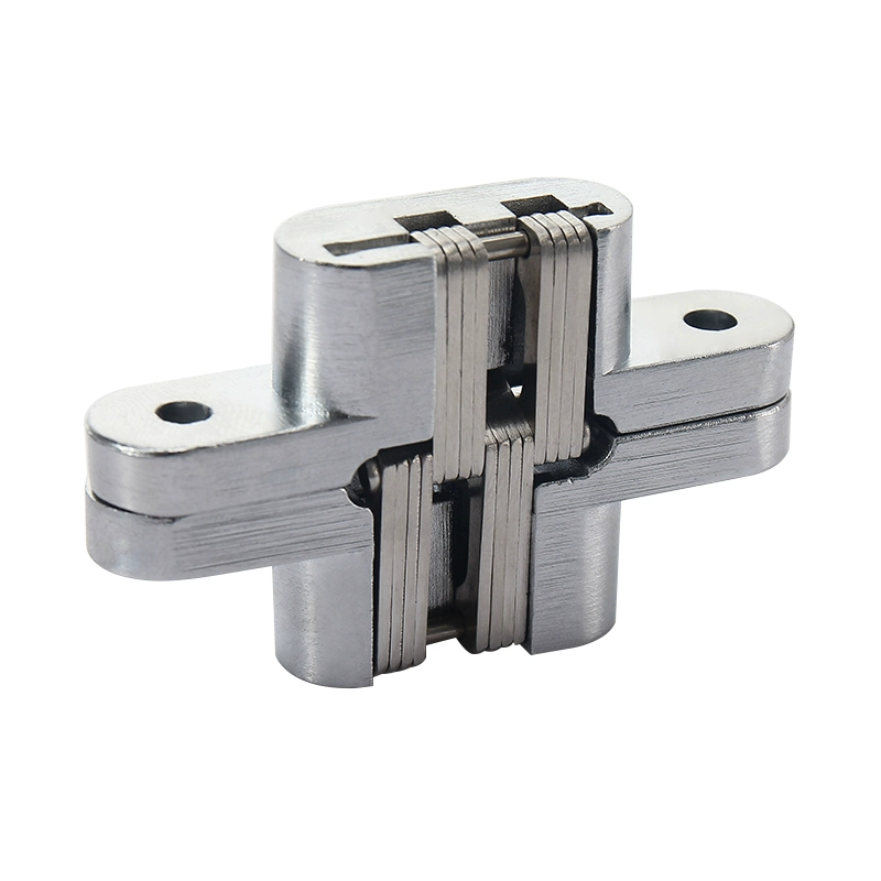 Concealed door hinge for bi-folding cabinet door hidden hinge cross concealed hinge 3D hinge