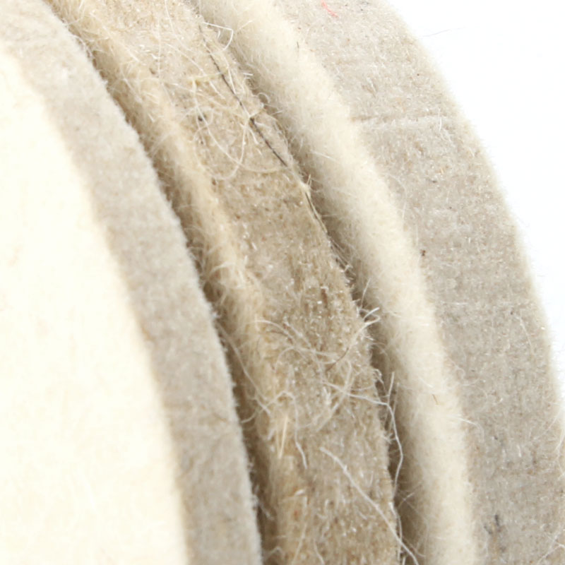 Rueda de lana espejo rueda de pulido de jade metal acero inoxidable hoja de pulido molino de ángulo pulido rueda de fieltro de madera 100