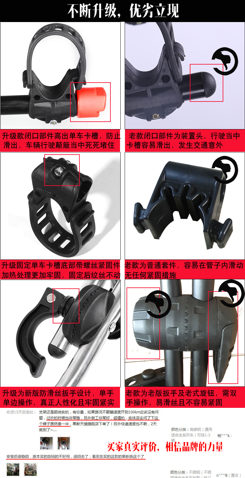 Anti-Falling Car Bicycle Rack Rear Rack Car Trunk Rear Rack Rear Hanging Car Rack Suspension Rack Suv