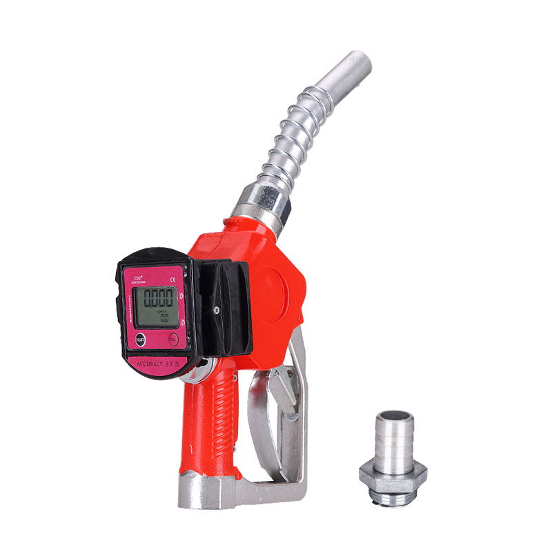 Pistola de medición de aceite electrónica autosellada blanca lechosa