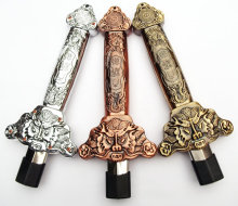 ✬太极伸缩剑全金属不锈钢健身折叠表演道具剑收缩男女晨练剑加重