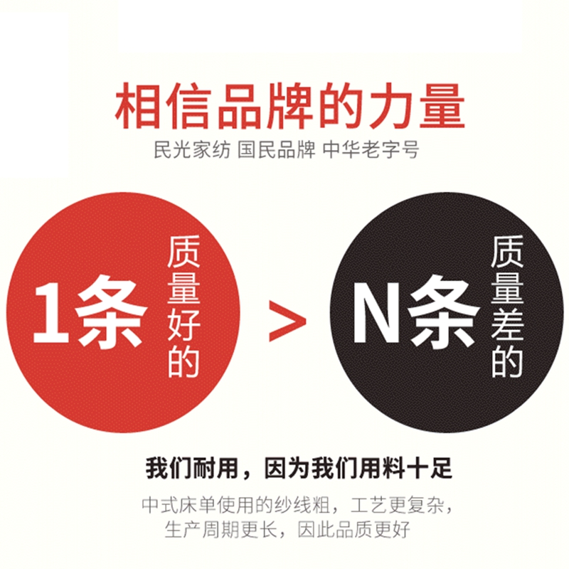 NJE0民光国民老式床单怀旧民国老式床单单件磨毛加厚老款