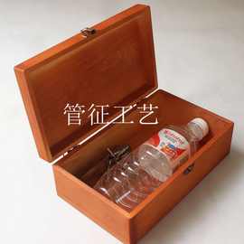 58C1批发zakka木制复古实木木盒子上色盒收纳盒桌面证件饰品收藏