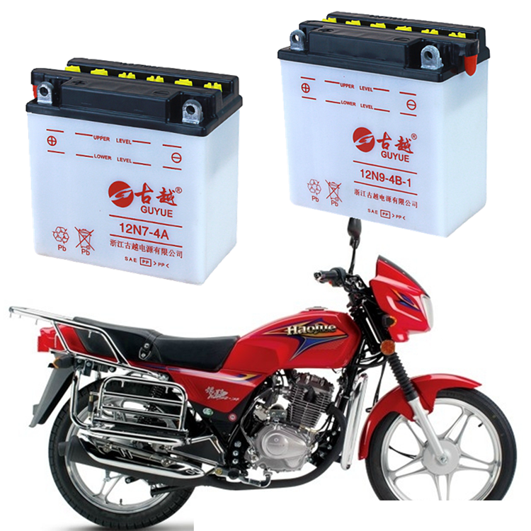 水蓄电池12v9a免维护踏板干电池125摩托车电瓶12V7AH助力通用