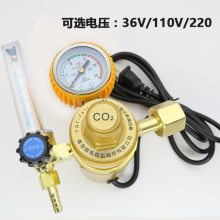 节能二氧化碳减压表阀CO2加热器110V220V气二保焊机配件气压表36V