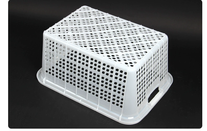 Очень большая утолщенная корзина, прямоугольная пластиковая корзина, корзина для одежды, корзина для хранения мелочей, корзина для хранения овощей