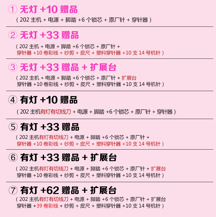 ql@3H佳艺202型缝纫机家用电动迷你多功能小型 手动吃厚缝纫机微