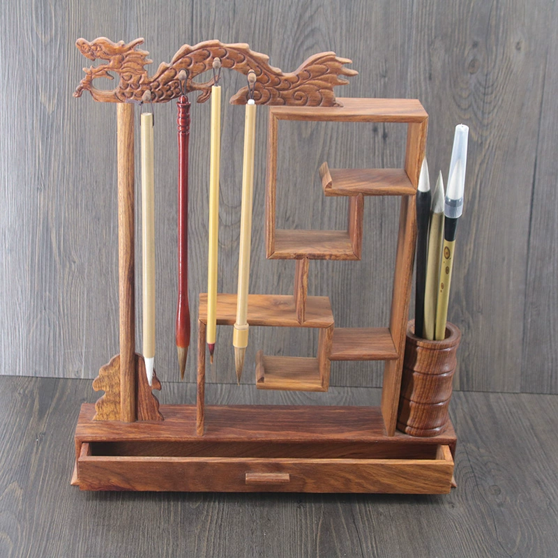 Wenfang четыре сокровища ручки ручки из красного дерева