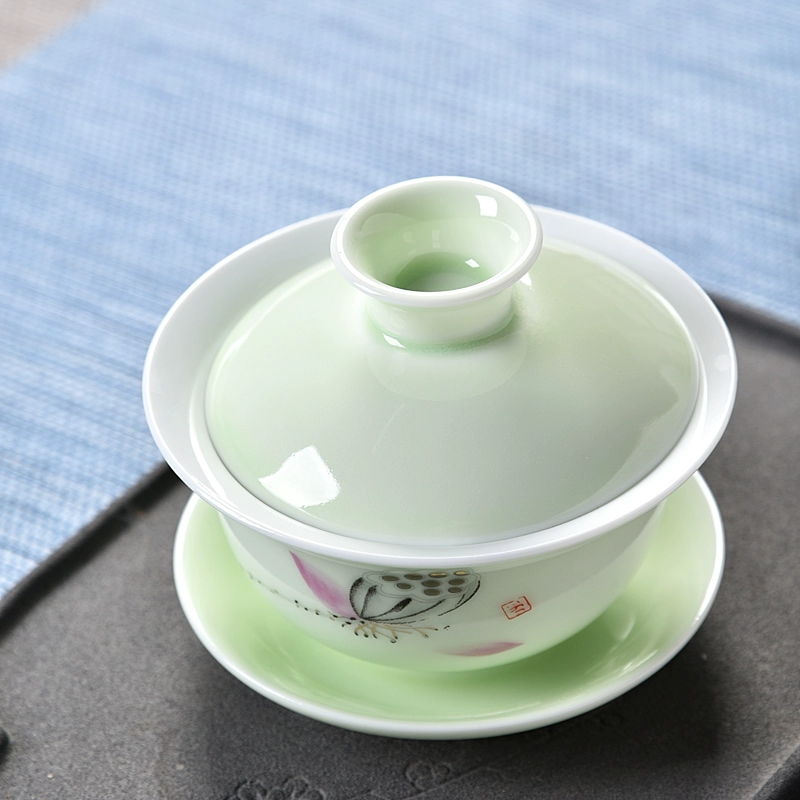 Small tea cup, ceramic tea set, hand painting