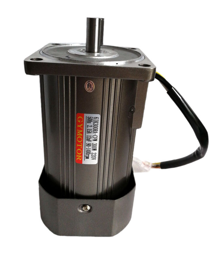 单相交流调速电机300W 光轴/圆轴马达 220V三相380V 1400/2800转