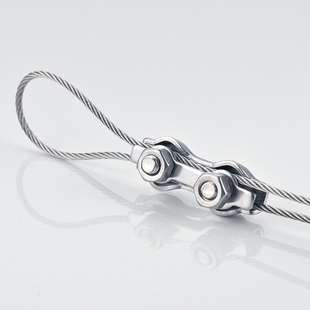 J8 Fastening Chuck Rope Clamp Chuck Clamp 304 Stainless Steel Clamp Wire Rope 3M4M5M2Mm6 Brake Line Mg3