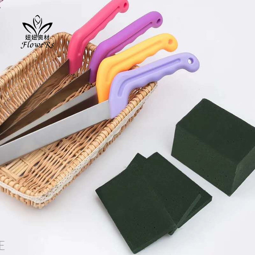 Flower Shop Stainless Steel Flower Clay Knife, Flower Shop Supplies Flower Arrangement Cutting Clay Tool, Bread Knife Cake Knife Cutting Tool