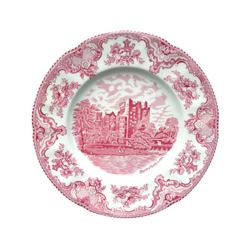 Сервиз Wedgwood Red Castle Series: элегантные западные обеденные тарелки, европейская тарелка-супница, чашки и блюдца
