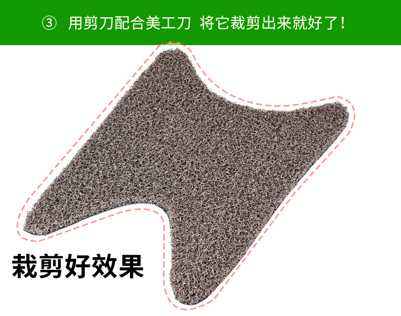 Motorcycle and Electric Vehicle Foot Mat, Non-Slip Wire Loop Pedal Mat, Universal Electric Scooter Foot Mat, Self-Cut Diy, Waterproof