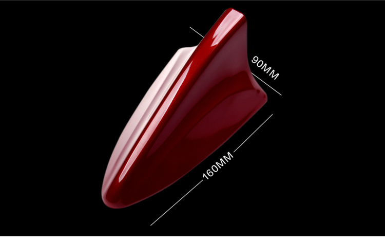 Suitable for Nissan X-Trail Modified Shark Fin Signal Antenna, X-Trail Glory Modified Car Radio Antenna, Pearl White