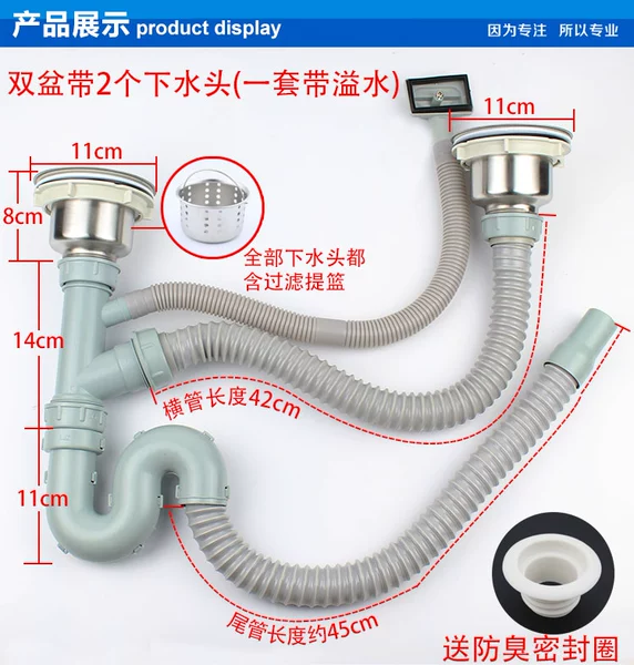 Two pelvis with two heads and one set (send stuffy plug)
