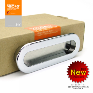 Hong Kong Fort Modern Drawer Handle Cabinet Invisible Hidden Handle Wardrobe Door Handle Round Handle 8114