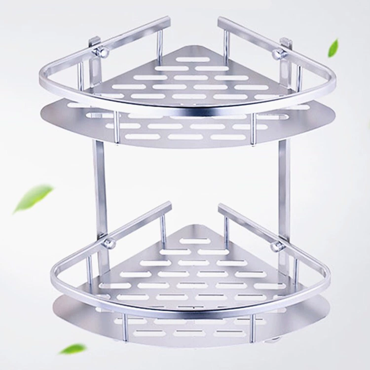 Алюминиевый трехслойный штатив без перфорации/без перфорации, 1,2 треугольная стойка для ванной, стеллаж для унитаза, оптовая продажа