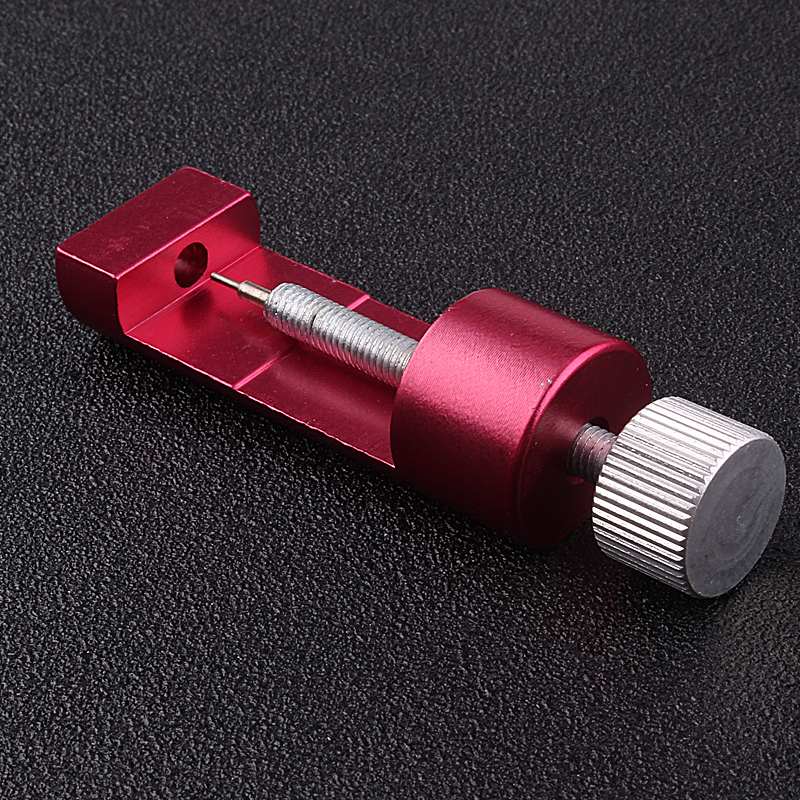 범용 조절 식 시계 벨트 리무버 차단 및 제거 강철 벨트 설치 시계 수리 도구 범용 금속 팔찌