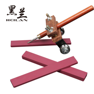 Ruby Oil Stone 3000 Mesh Sharpening Stone for Core Carving Knife Fine Grinding and Polishing Ruby Oil Stone Grinding Stone