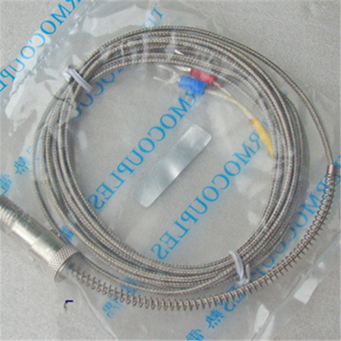 Termopar de resorte de presión tipo K/línea de detección de temperatura de hebilla de presión de la máquina de moldeo por inyección/sonda de control de temperatura de hebilla tipo K [importada y nacional] image 3