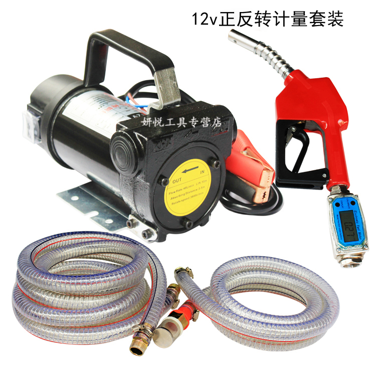 Bomba de bombeo eléctrica 220v diesel de gran caudal pistola de aceite 24v bomba de succión de aceite bomba de autoaspiración 12v bomba diesel