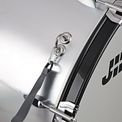 Jinbao Drum JBMB2412G 24-inch Military Band Snare Drum Wholesale Upright with Back Frame Marching Grand Snare Drum