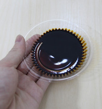 12WU一次性调味碟酱油碟酱料碟透明塑料小盘子小菜蝶冷菜碟子整箱