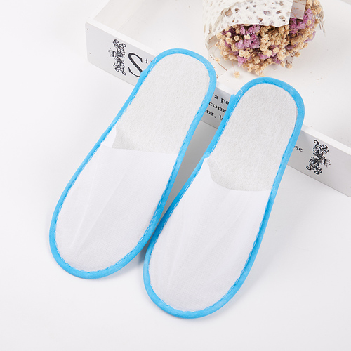 Bulk wholesale【100 pairs bulk wholesale】hotel guest room disposable slippers for home use, guest reception travel portable guests, thickened