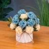 Black and Blue Fortune Ball Butterfly