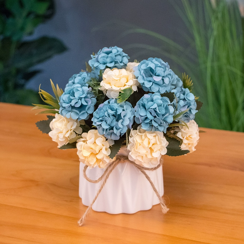 Nordic simulation flower decorative flower decorative flower room fake flowers fake flower plastic flower dining table flower bionic bionic flower bleaching flowers