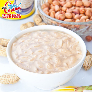 Gu Long Peanut Soup 312g, 6 Cans Per Serving, Canned Food and Drink, Outdoor Portable Fast Food, Made in Xiamen