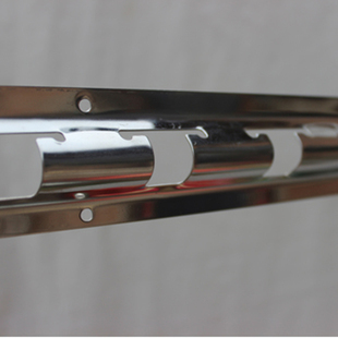 Stainless Steel Keel Iron Keel Door Curtain Pendant Metal Pendant Plastic Transparent Pvc Soft Door Curtain Accessories