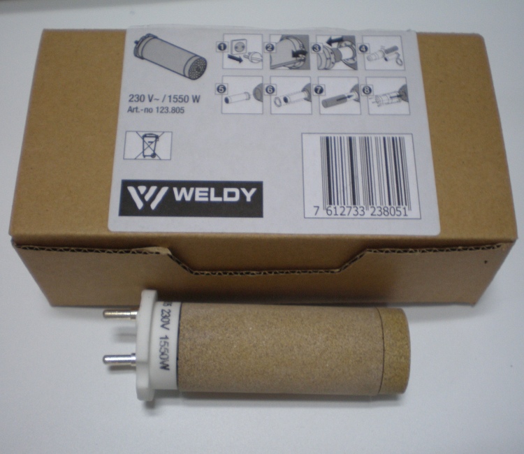 原装leister/weldy热风焊枪发热芯122.810 123.805HT1600 129.288