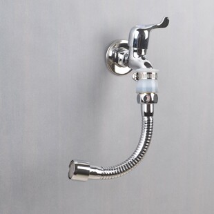 Washing Machine Faucet Angle Valve 4-Point Internal Thread Universal Rotating Aerator Foamer Water-Saving Extension Splash-Proof Gadget